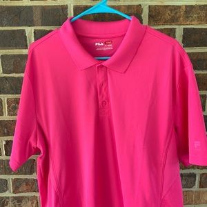 Fila XL golf polo